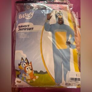 Spirit Blue and Yellow Bandit Jumpsuit